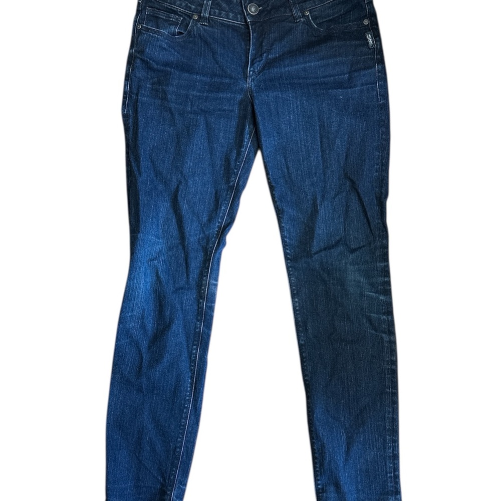 Suki Mid pencil skinny Silver jeans